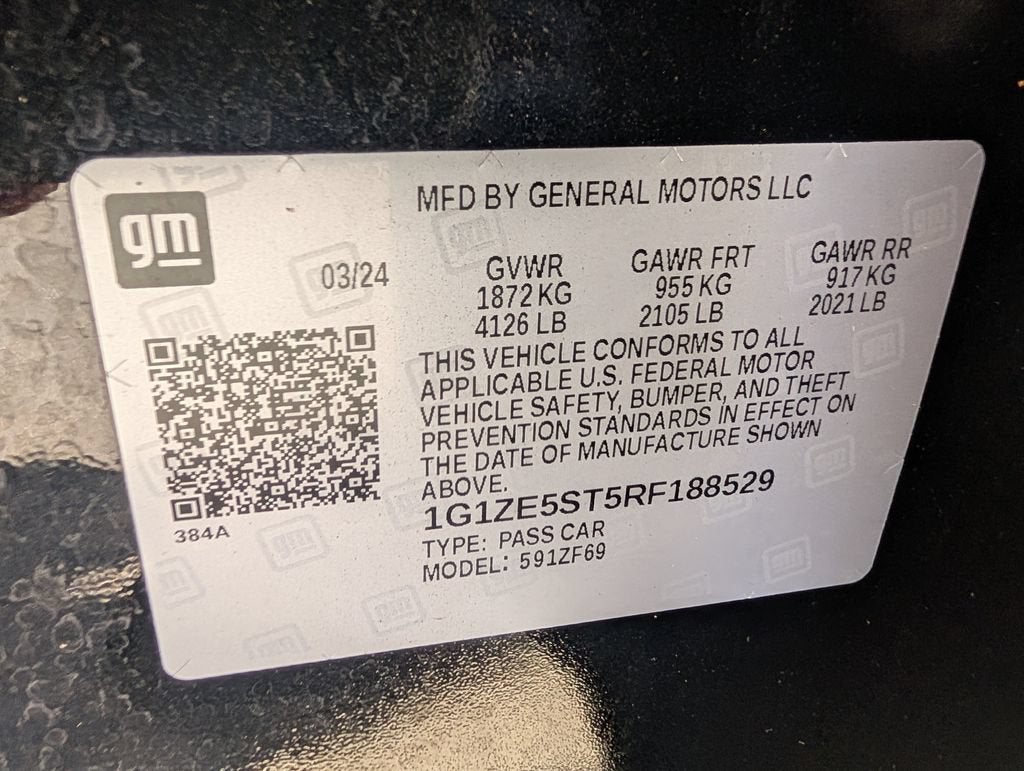 2024 Chevrolet Malibu 2LT
