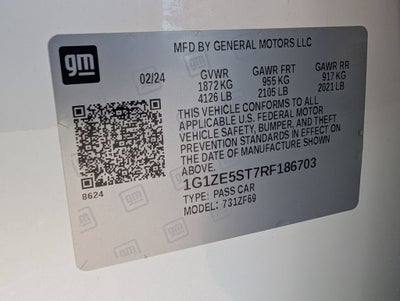 2024 Chevrolet Malibu 2LT