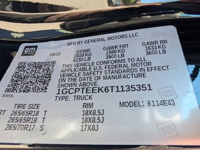 2026 Chevrolet Colorado Trail Boss