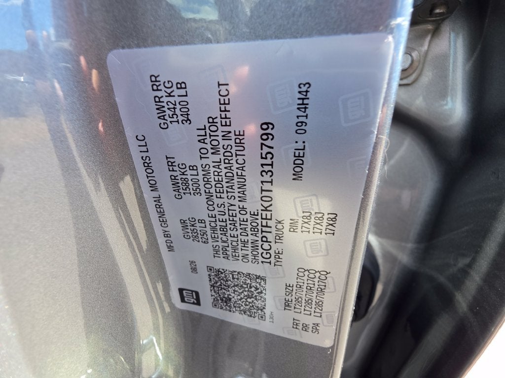 2026 Chevrolet Colorado ZR2