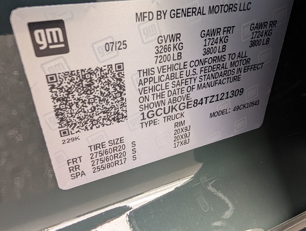 2026 Chevrolet Silverado 1500 LTZ