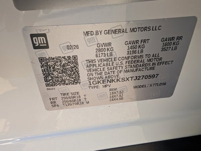 2026 GMC Acadia Elevation