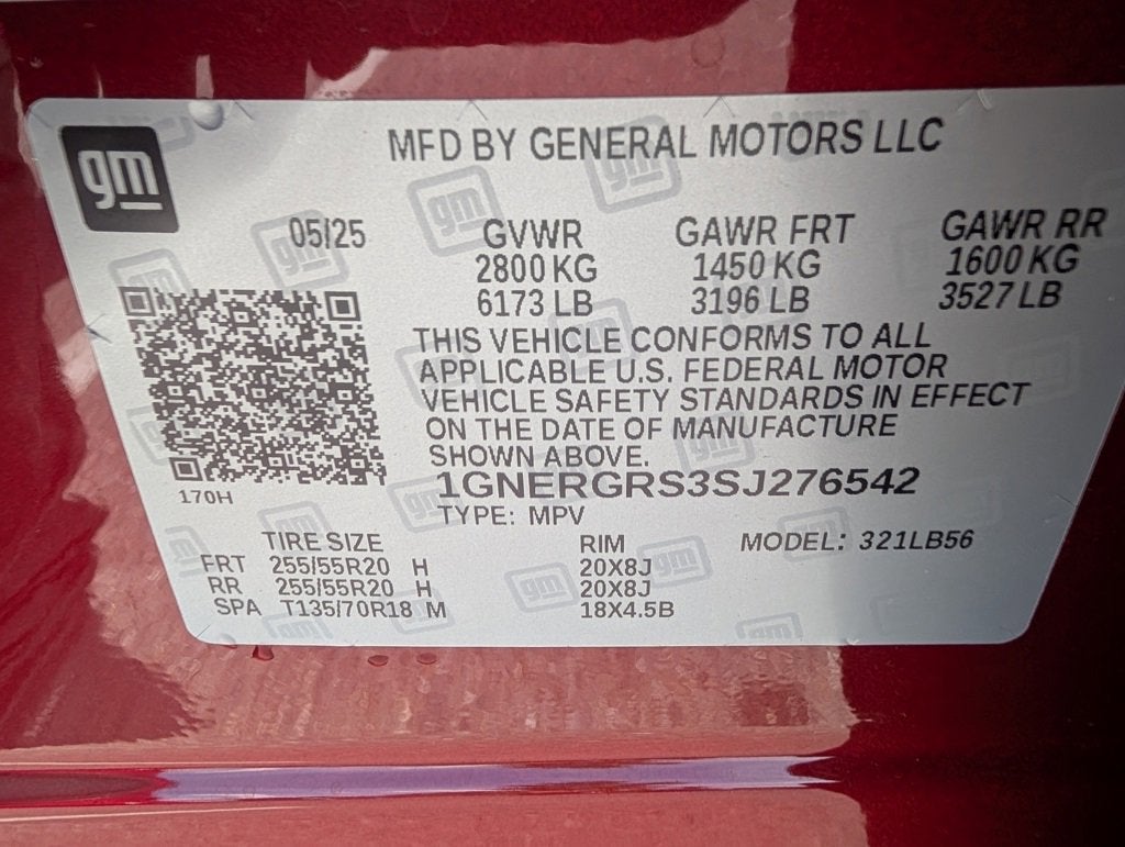 2025 Chevrolet Traverse LT