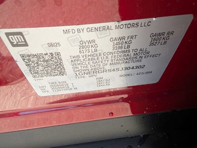 2025 Chevrolet Traverse LT