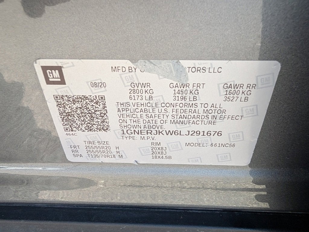 2020 Chevrolet Traverse RS