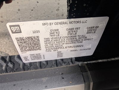 2026 Chevrolet Tahoe Z71