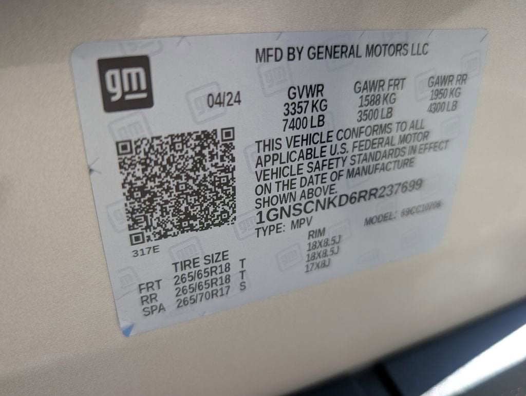 2024 Chevrolet Tahoe LT