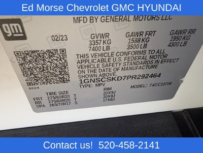 2023 Chevrolet Tahoe Premier