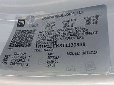 2026 GMC Canyon Elevation