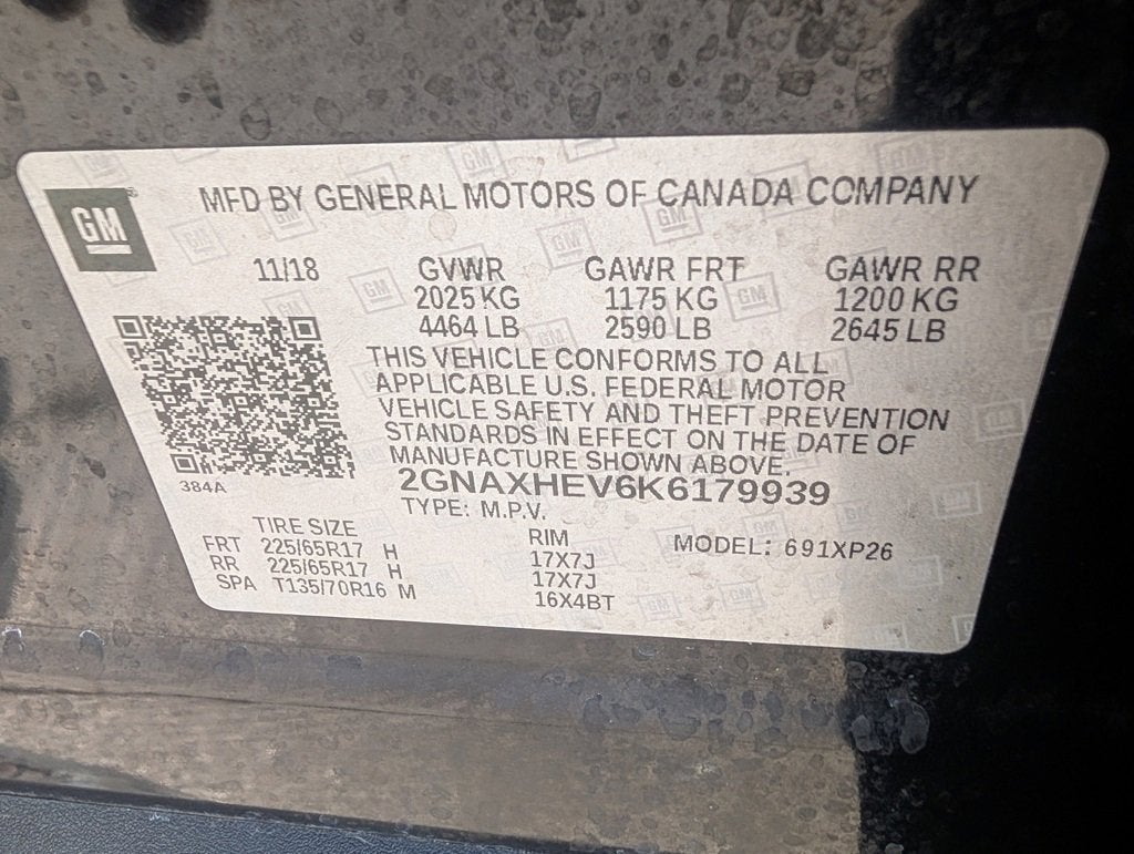 2019 Chevrolet Equinox LS