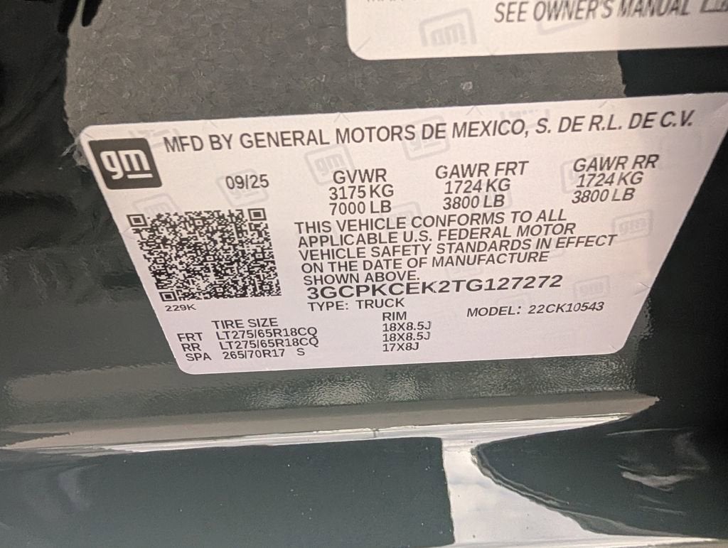 2026 Chevrolet Silverado 1500 Custom Trail Boss