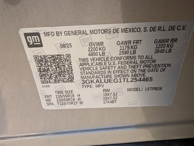 2026 GMC Terrain Elevation