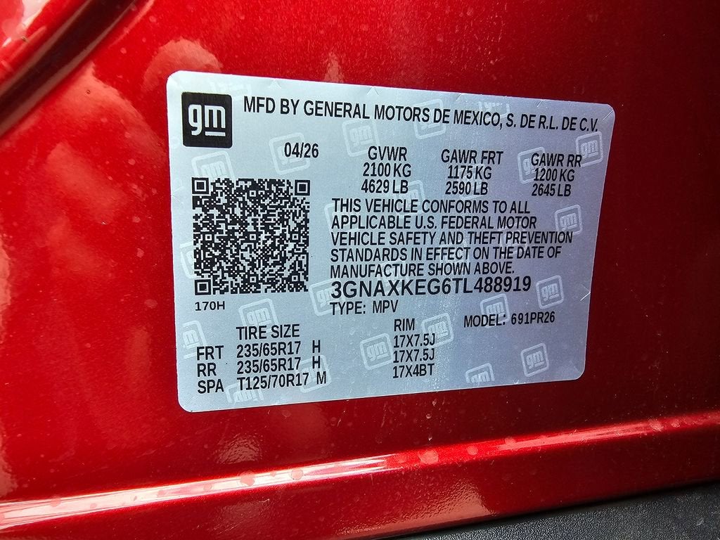 2026 Chevrolet Equinox ACTIV