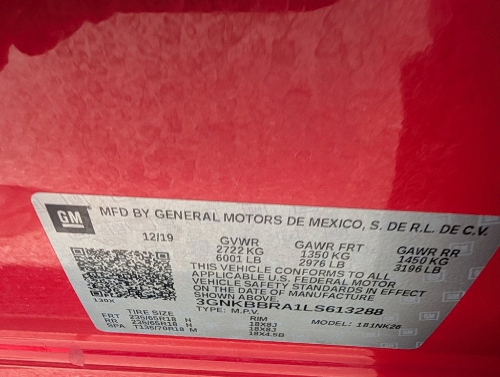 2020 Chevrolet Blazer 1LT