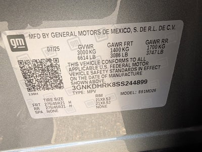 2025 Chevrolet Blazer EV RS