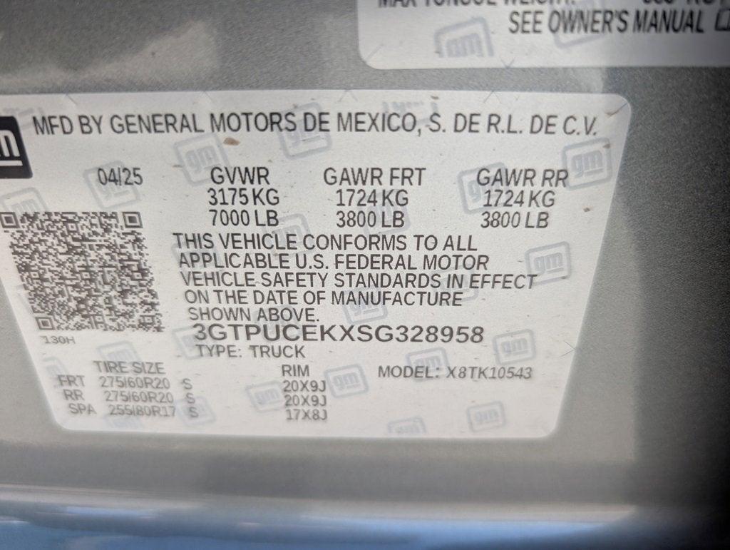 2025 GMC Sierra 1500 Elevation