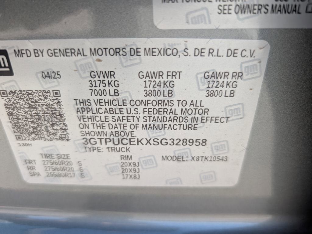 2025 GMC Sierra 1500 Elevation