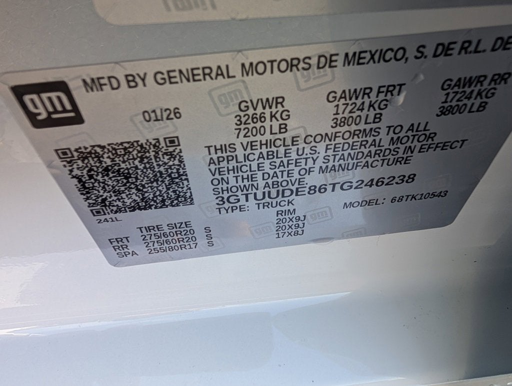 2026 GMC Sierra 1500 SLT