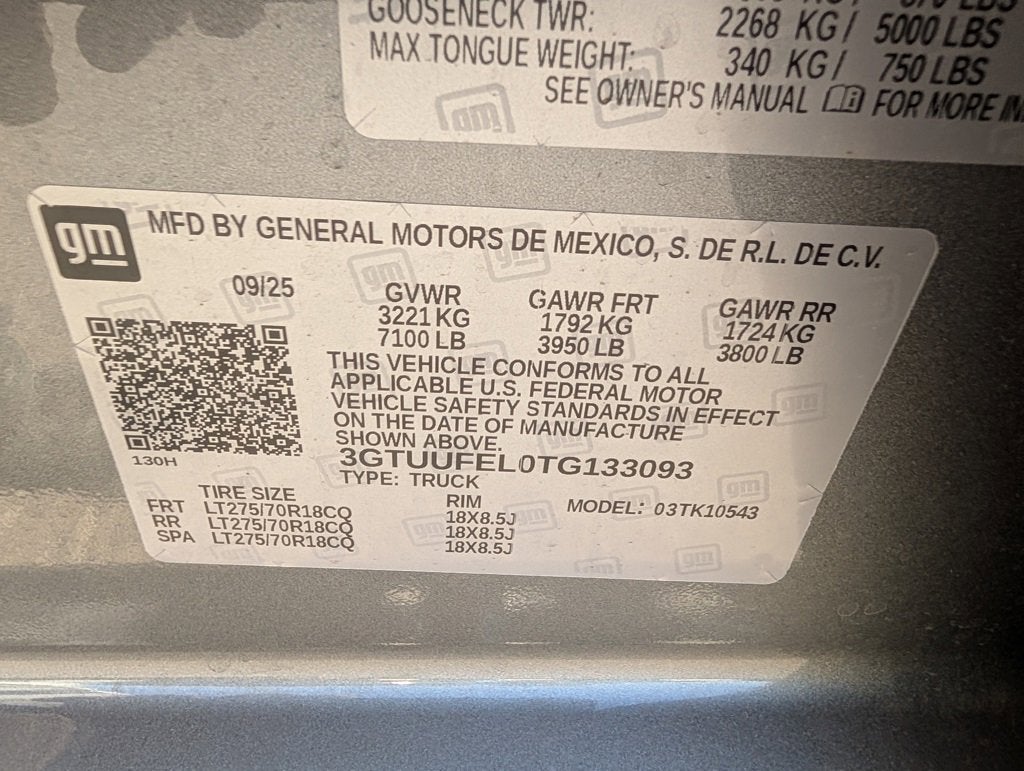 2026 GMC Sierra 1500 AT4X