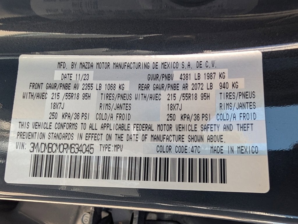 2024 Mazda Mazda CX-30 2.5 S Carbon Edition