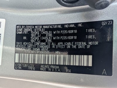 2023 Toyota Sienna 25th Anniversary Edition