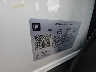 2026 Chevrolet Trax LT