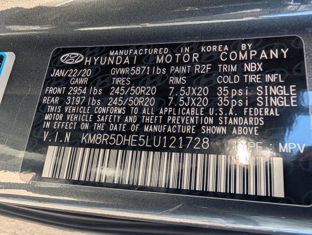 2020 Hyundai Palisade Limited