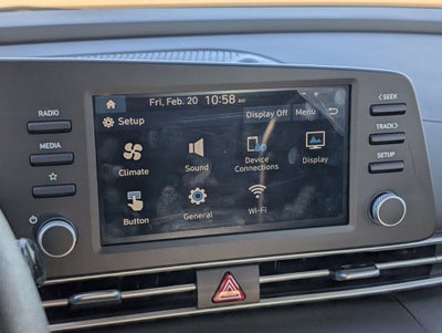 2025 Hyundai Elantra Hybrid Blue