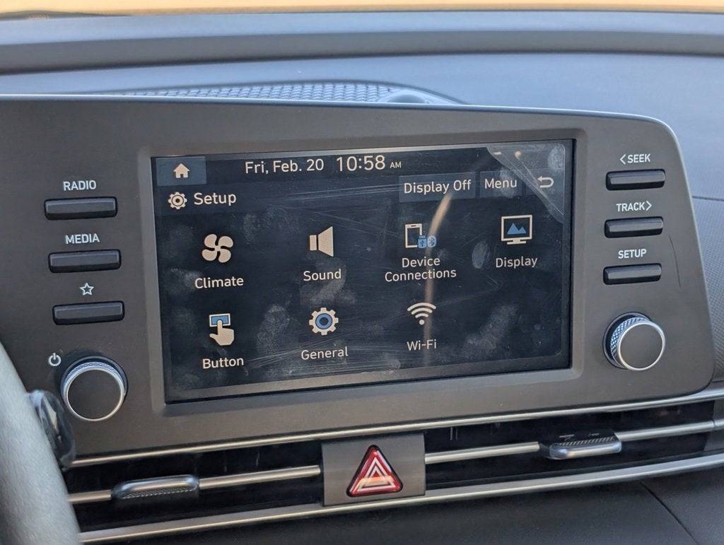 2025 Hyundai Elantra Hybrid Blue