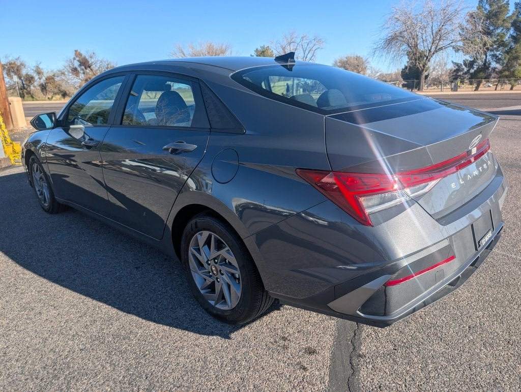 2025 Hyundai Elantra Hybrid Blue