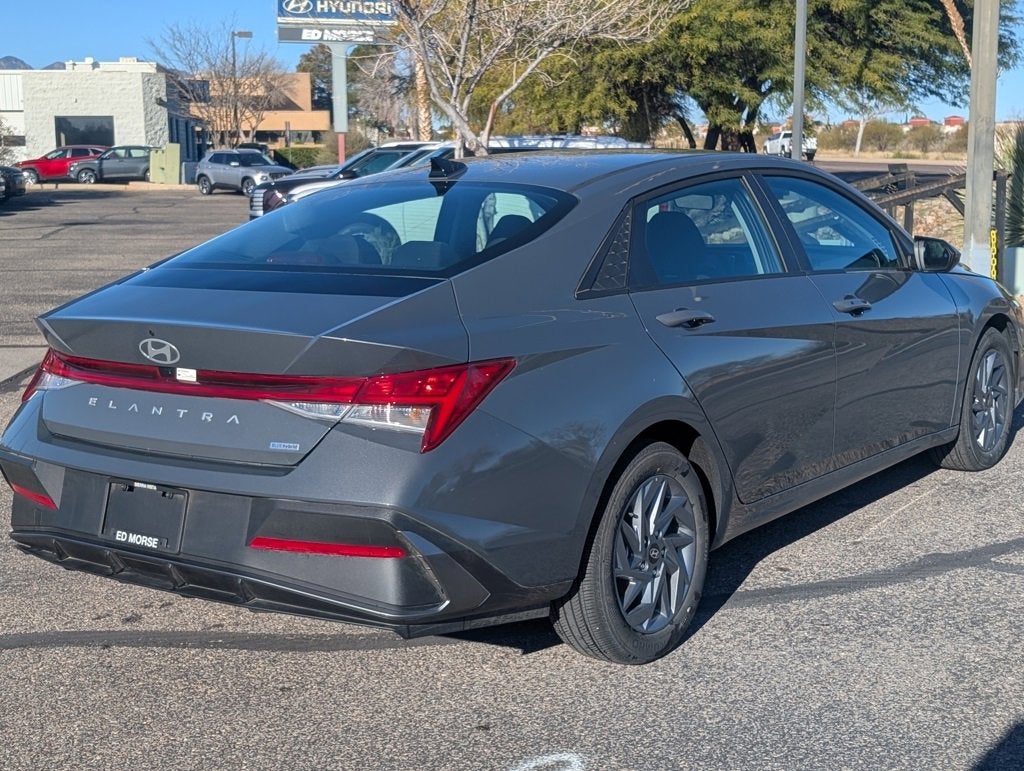 2025 Hyundai Elantra Hybrid Blue
