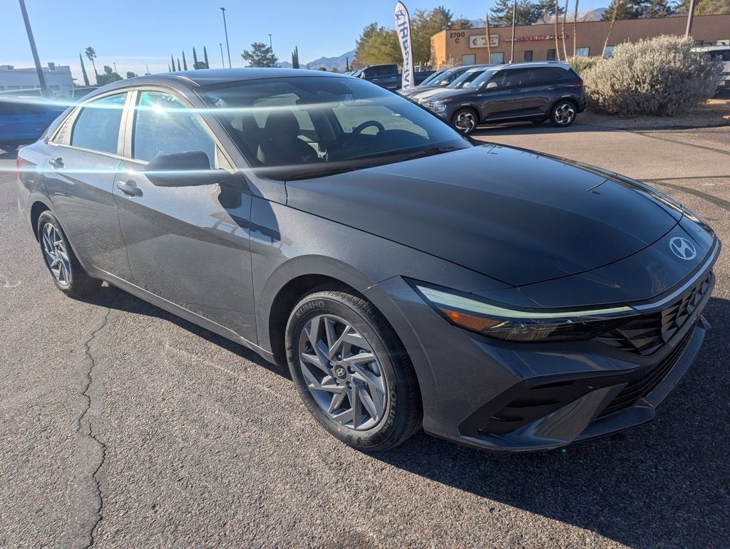 2025 Hyundai Elantra Hybrid Blue