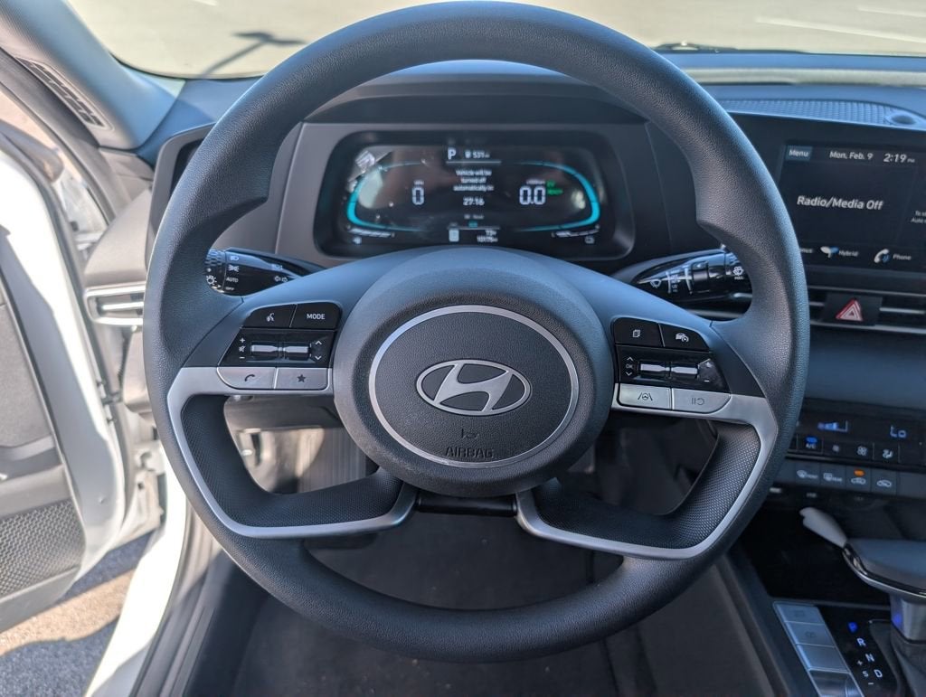 2025 Hyundai Elantra Hybrid Blue