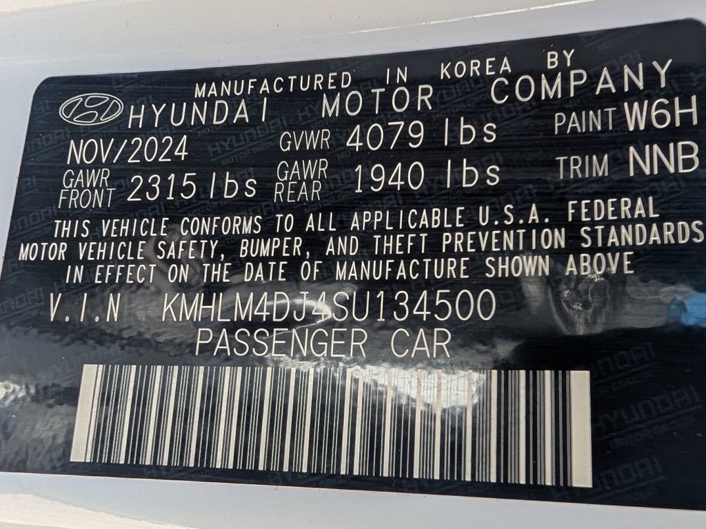 2025 Hyundai Elantra Hybrid Blue