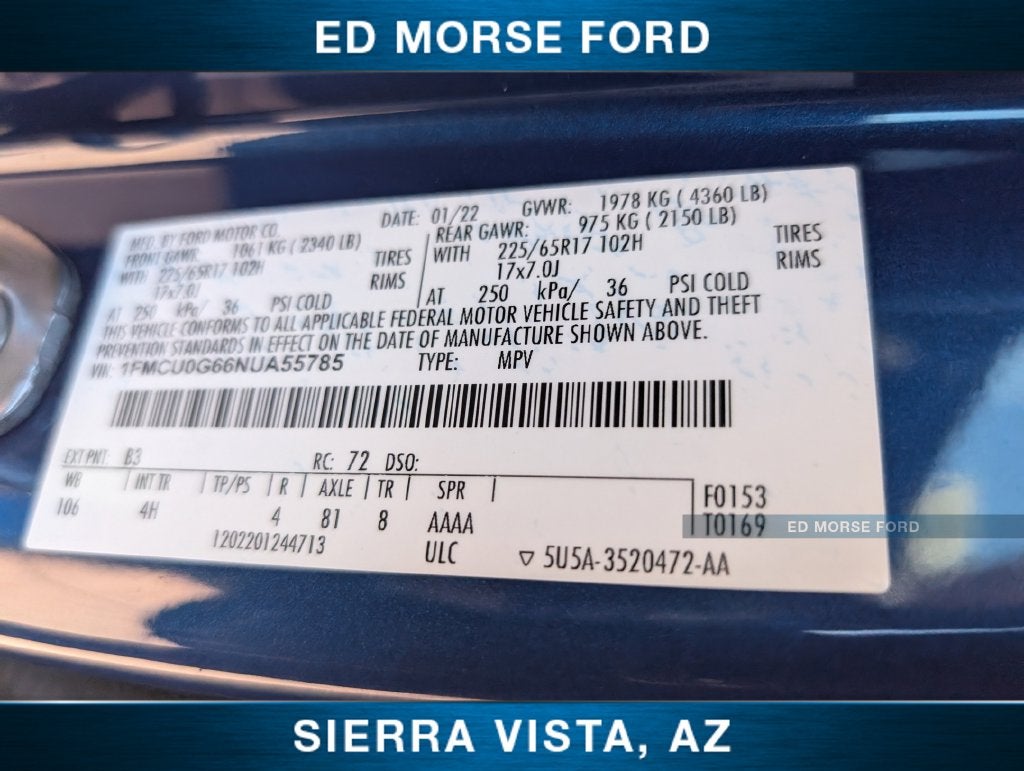 2022 Ford Escape SE
