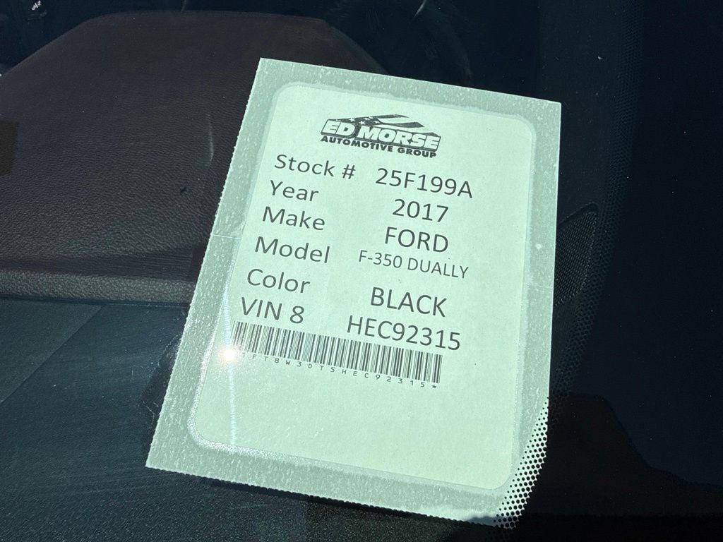 2017 Ford F-350SD Platinum DRW