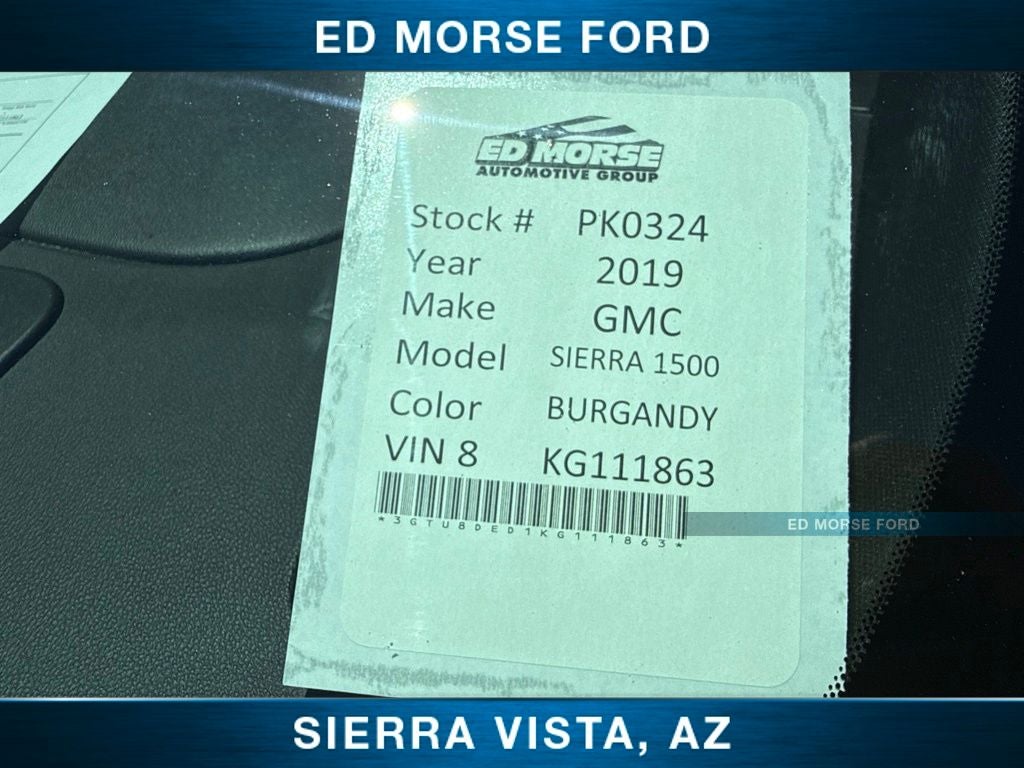 2019 GMC Sierra 1500 SLT