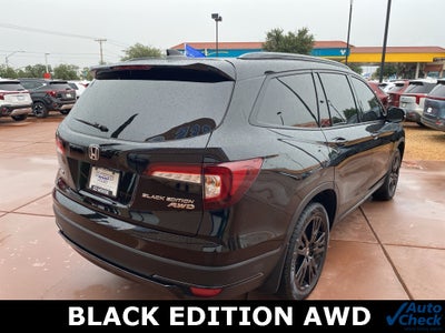 2022 Honda Pilot Black Edition