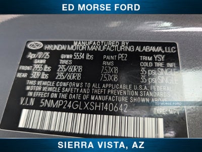 2025 Hyundai Santa Fe SEL