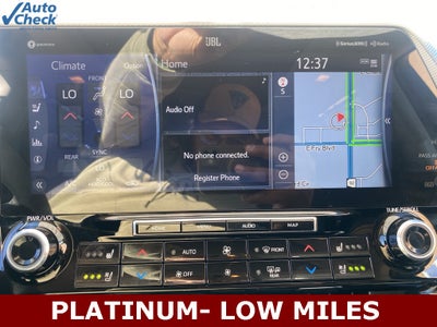 2022 Toyota Highlander Platinum