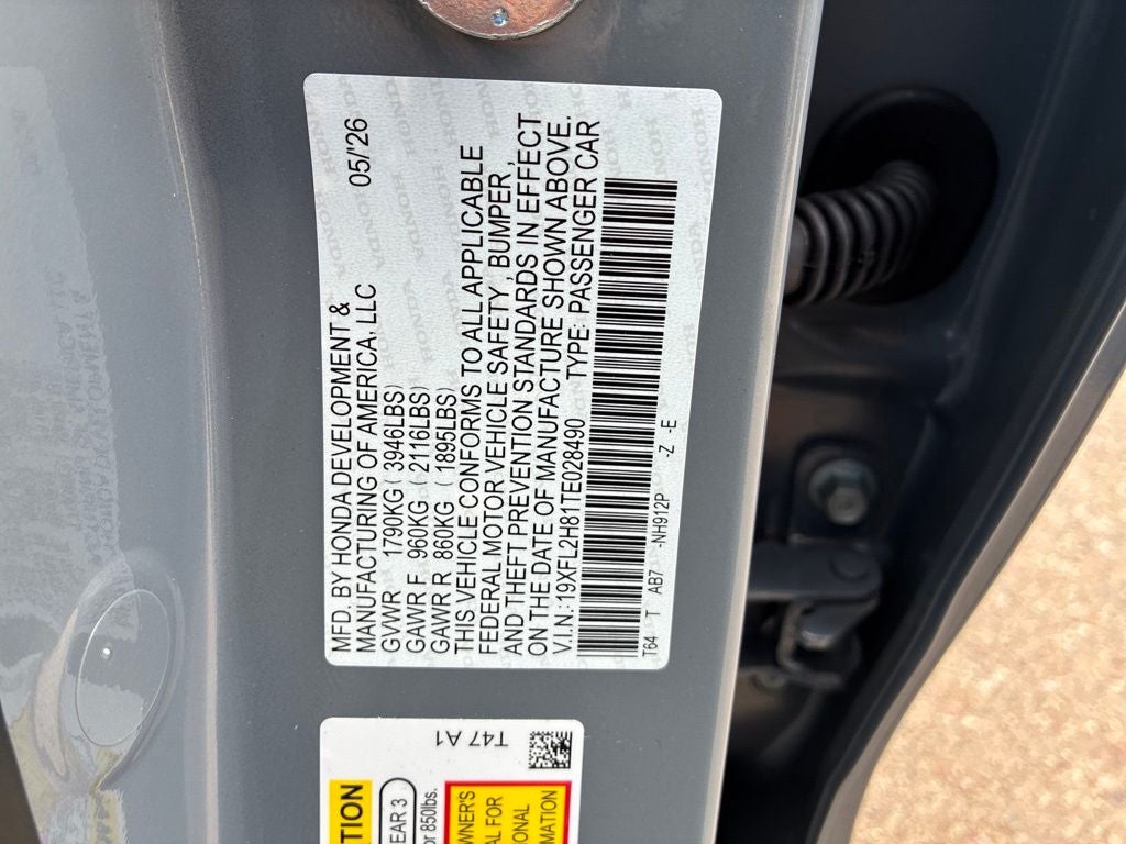 2026 Honda Civic Sport