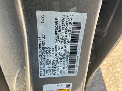 2023 Honda Civic Sport