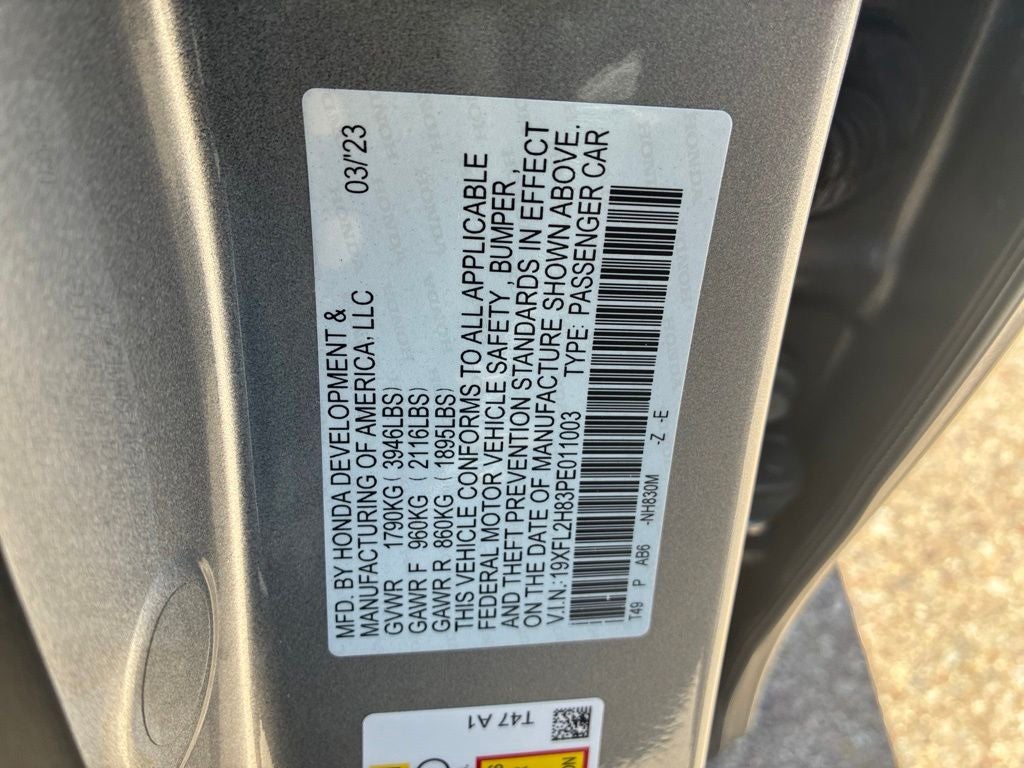 2023 Honda Civic Sport
