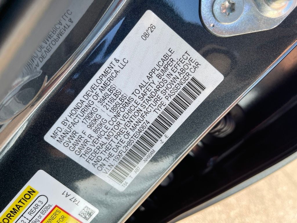 2026 Honda Civic Sport