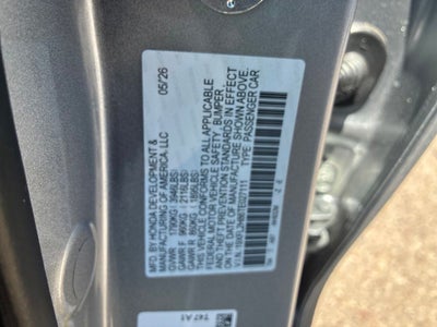 2026 Honda Civic Sport