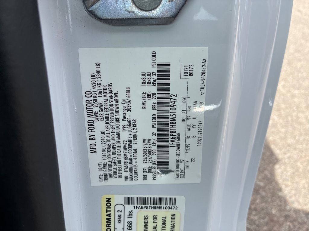 2021 Ford Mustang EcoBoost