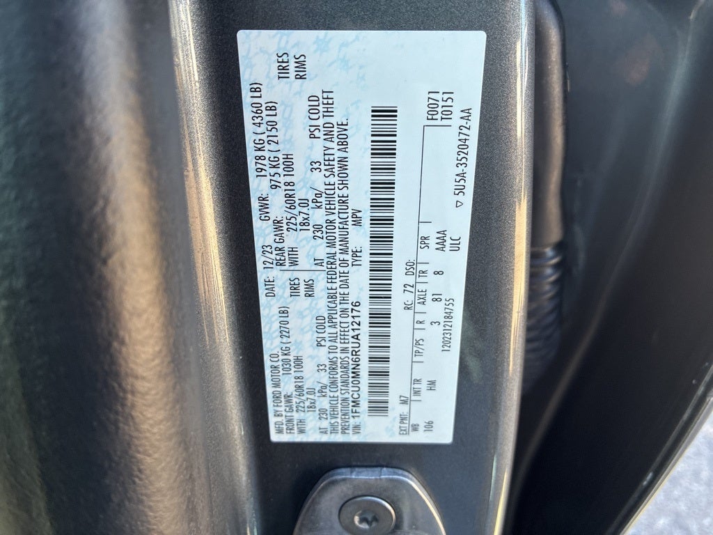 2024 Ford Escape ST-Line