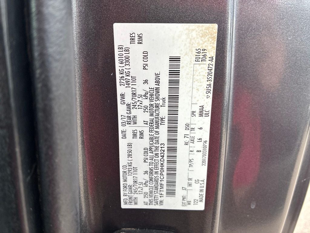 2017 Ford F-150 XL
