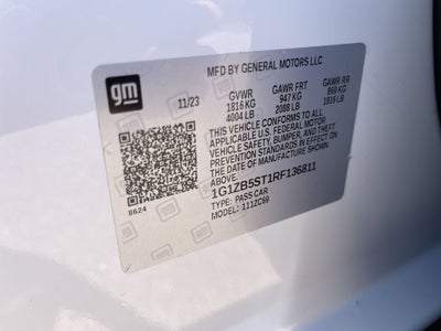 2024 Chevrolet Malibu LS 1LS