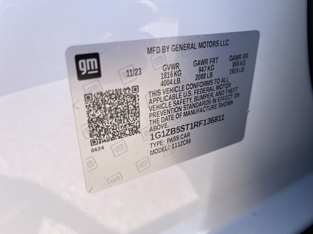 2024 Chevrolet Malibu LS 1LS